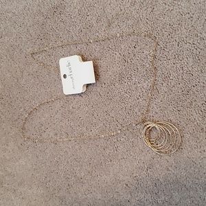 Long Necklace With Rings